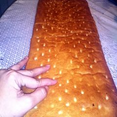 A picture of long size yeast bread.