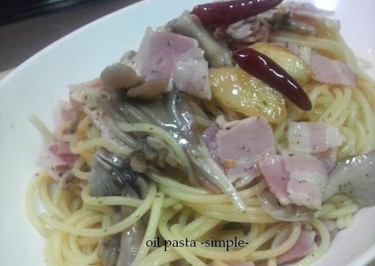 Recipe of Super Quick Homemade Spaghetti Aglio, Olio e Peperoncino