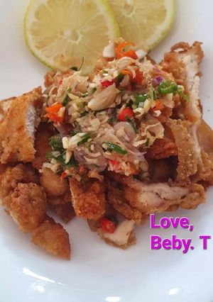 Foto resep Chicken Katsu Sambal Matah