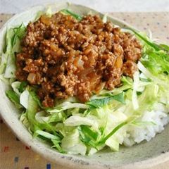 5 Minute Hamburger Rice Bowl! A picture of 5 Minute Hamburger Rice Bowl!.
