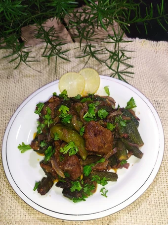 How To Make Bhindi Gosht (okra) which So Delicious