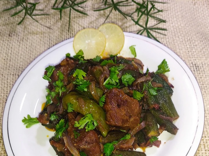 How To Make Bhindi Gosht (okra) which So Delicious