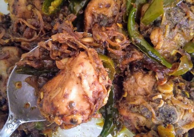 Spicy Chicken fry in pepper & capsicum