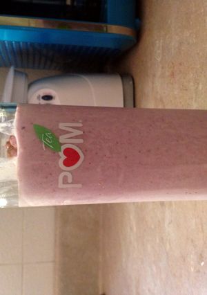 A picture of Healthy Banana Berry Smoothie.