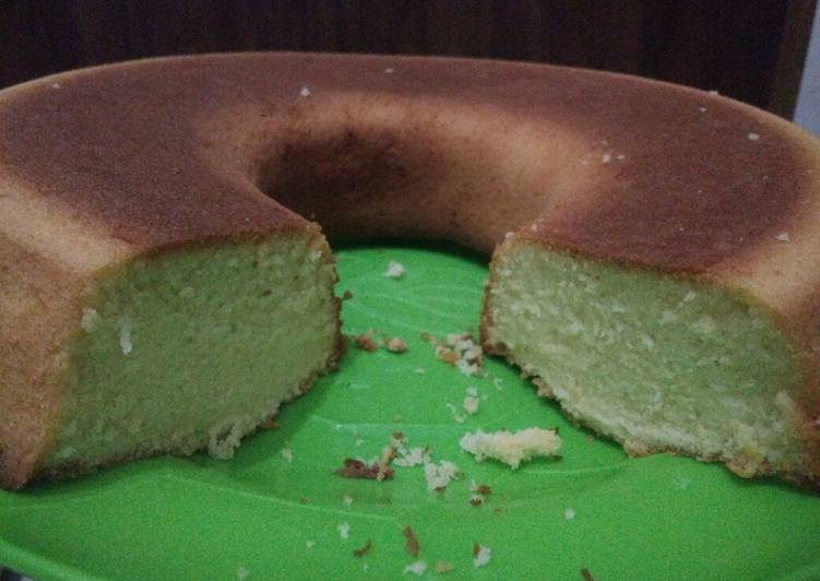 Proses memasak Lemon cake putih telur Anti Gagal