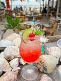 Red lemon mocktail