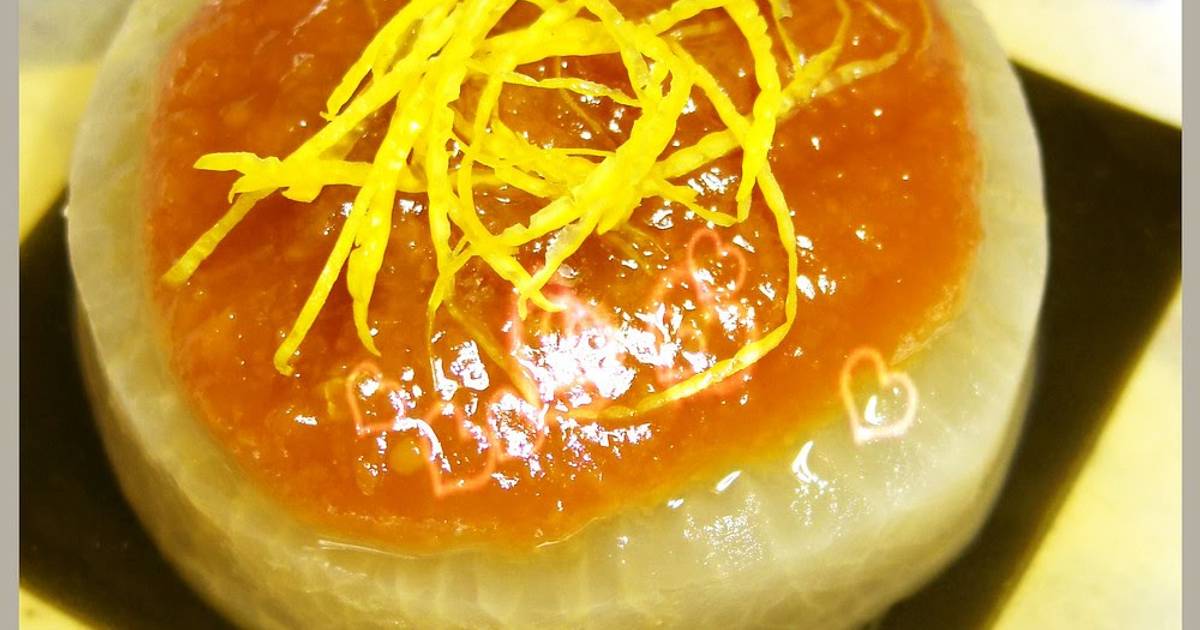 A Classic Winter Dish! Furofuki Daikon Radish with Yuzu Miso Recipe by