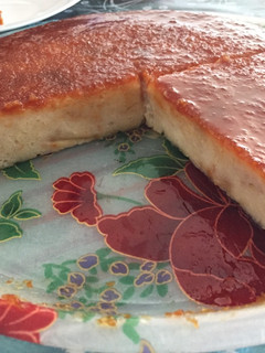 Una foto de Budín de pan con nueces
