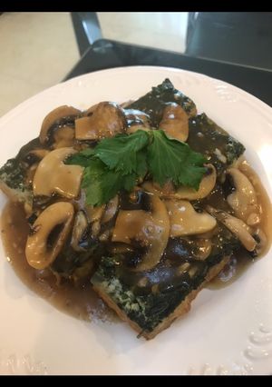Foto resep Spinach tofu