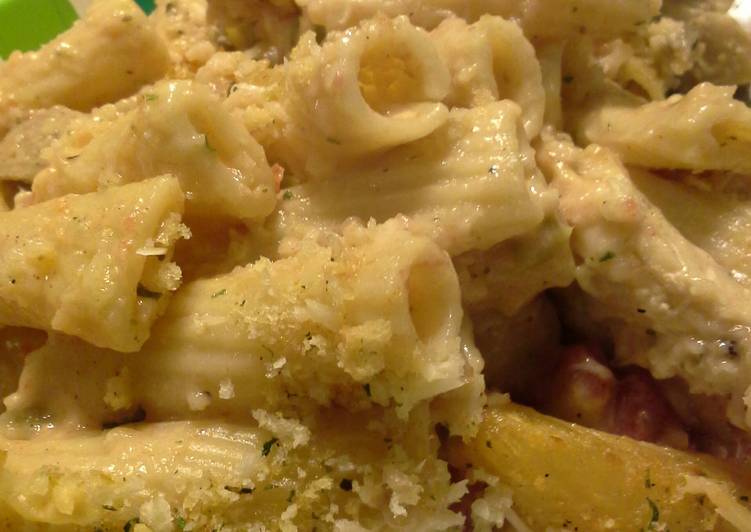 How To Use Make Creamy Parmesan Chicken Rigatoni Delicious