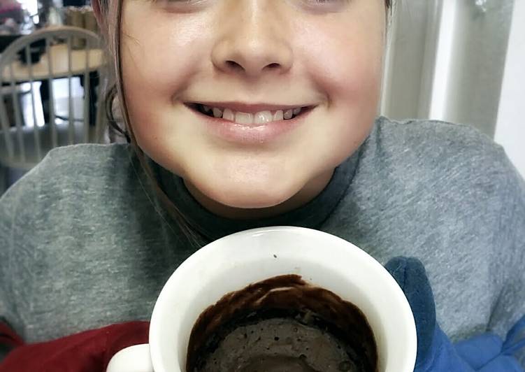 Easiest Way to Prepare Ultimate Tootie&#39;s Microwave Mug Brownie