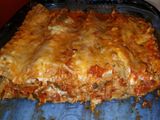 Zesty meatless lasagna