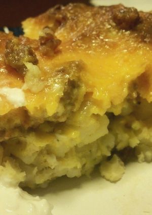 A picture of Rise and Shine Casserole.