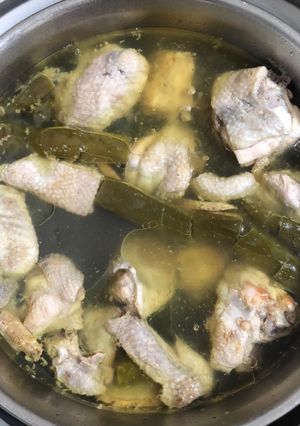 剝皮辣椒雞湯 的食譜成品照片
