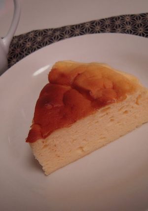 A picture of Cheesecake with Strained Yogurt.