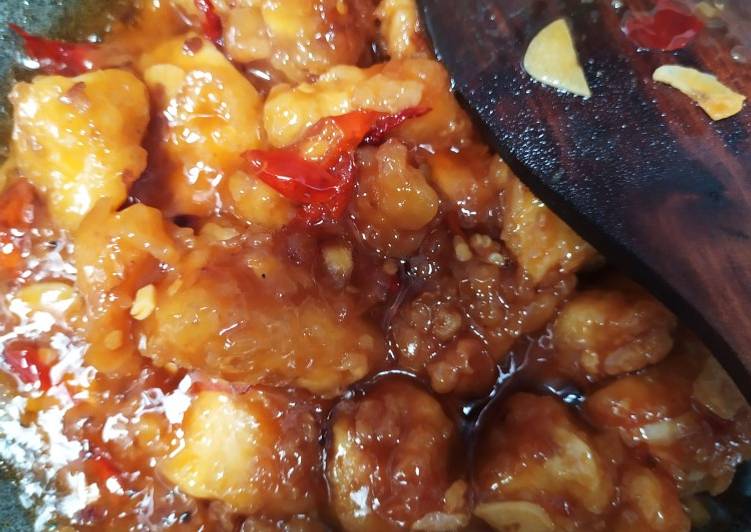 Resep Ayam tepung saus tiram yang Bikin Ngiler