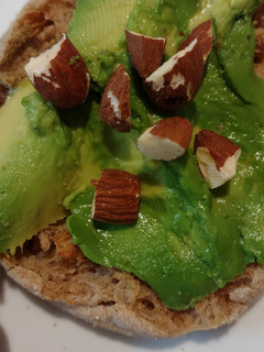 A picture of Almond-Avocado Toast.