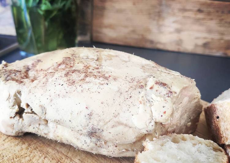 Les Meilleures Recettes de Foie gras aux épices et Armagnac cuit aux gros sel