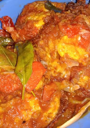 Foto resep 129. Telor Ceplok Bumbu Bali