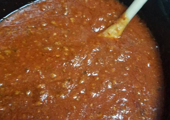Simple Way to Prepare Speedy Slow Cooker Bolognese Sauce