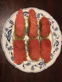 A picture of California Farm Ahi Tuna Sushi Dinner.