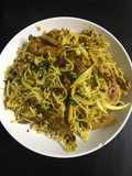 Bún xào nghệ
