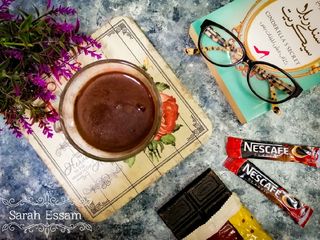 مشروب (الموكا) القهوة بالشوكولاتة ☕😋