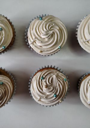 Una foto de Cupcakes de vainilla