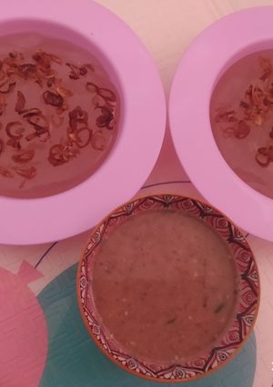 Foto resep Ciwang khas Sunda dengan bumbu kacang