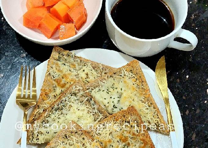 Resep: Cheesy Garlic Bread Istimewa