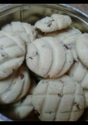 صورة لوصفة كعك الزبيب