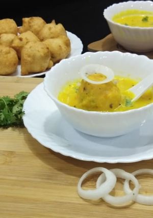 A picture of Bonda soup.