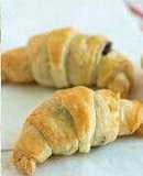 Mini Croissant relleno de Nutella 