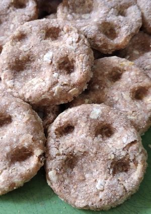 Una foto de Galletas Integrales para Perritos