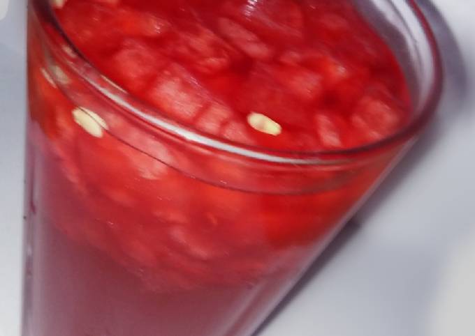 Recipe of Quick Watermelon juice (Ramadan iftar)