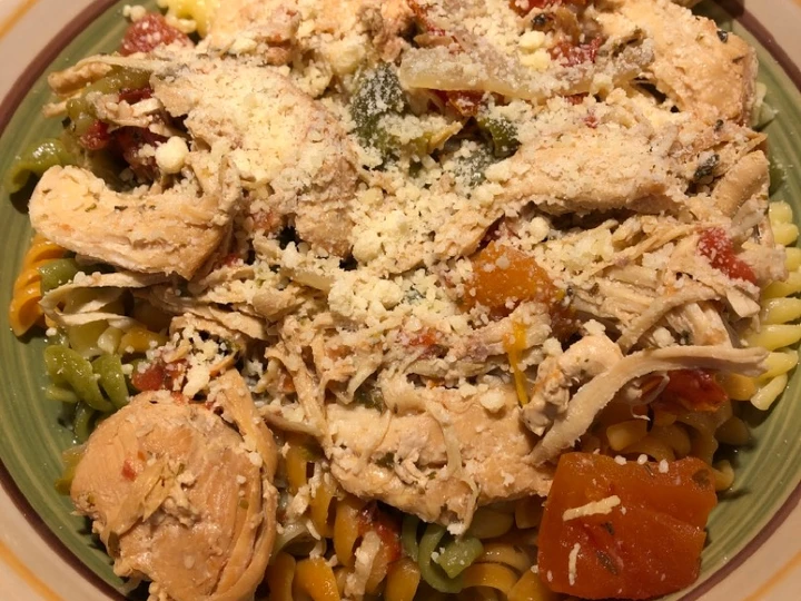 Recipe Crockpot Shredded Italian Chicken 🐔 the Delicious Makes you drool