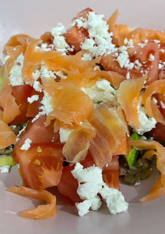 Una foto de Ensalada de Lentejas