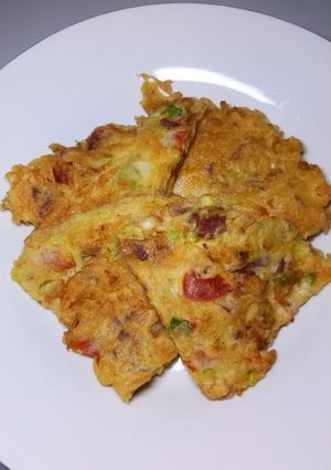 Foto resep TELUR DADAR KORNET🤗