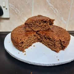 Simple Eggless chocolate cake A picture of Simple Eggless chocolate cake.