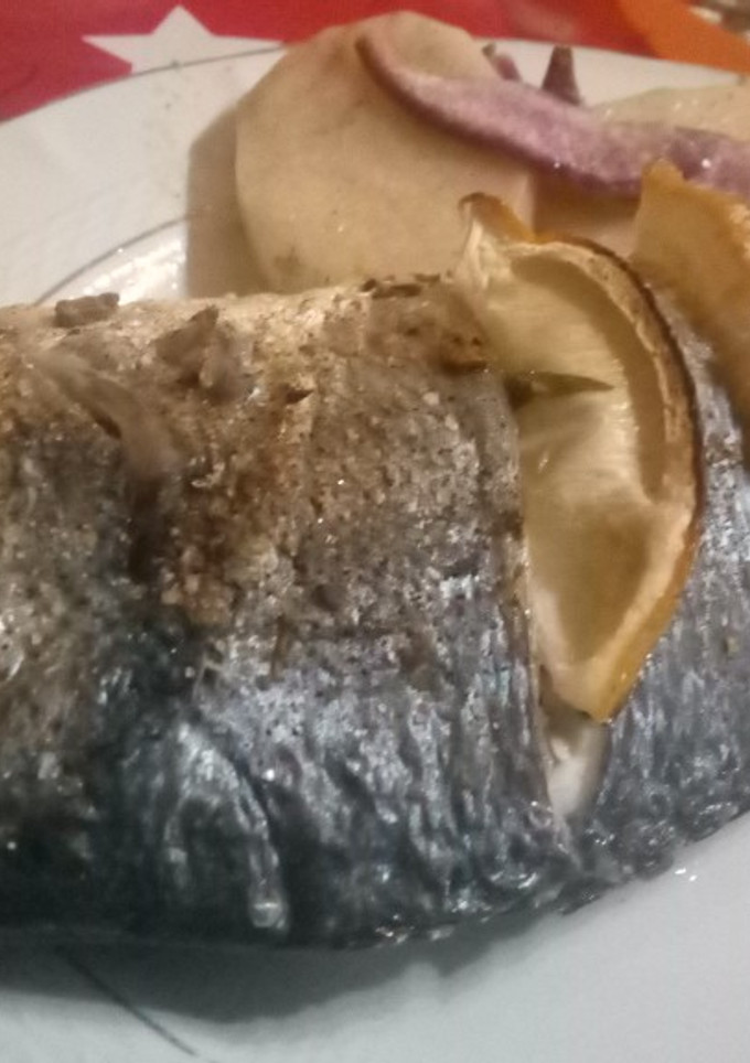 Una foto de Dorada al horno