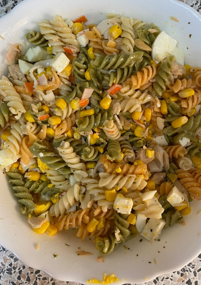 Una foto de Ensalada de pasta
