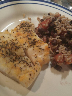 A picture of Buttered Garlic Cod Filets.