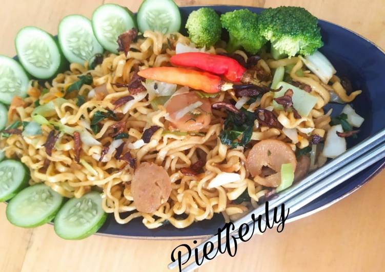 Resep Baru Mie Goreng Sehat Praktis Enak