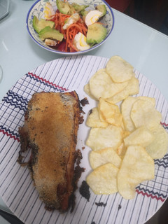 Una foto de Trucha al horno