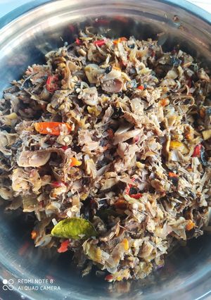Foto resep Tumis Jantung Pisang Brago