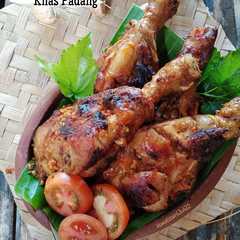 A picture of Ayam Bakar Khas Padang.