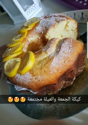 صورة لوصفة كيك الليمون الطررري واللذيذ