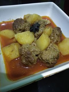 Foto resep Kari daging & kentang