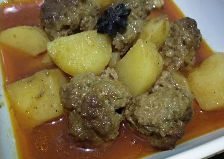 Resep Kari daging &amp; kentang yang Enak