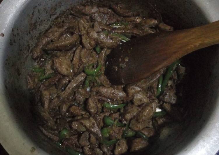 Simple Fried Liver